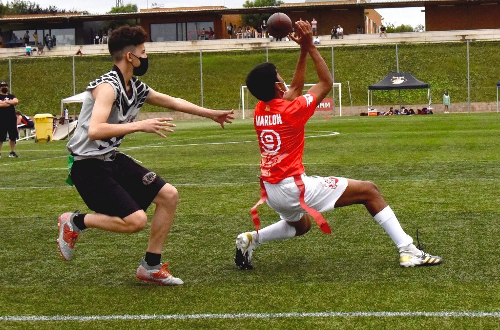 Badalona acull l’inici de les Copes Catalanes Benjamí i Infantil de Futbol Flag i del grup A de la categoria Open