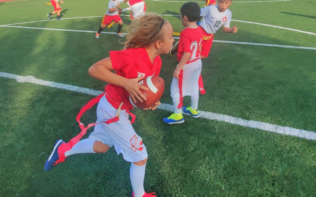 ASB Lynx, Dracs i Scorpions manen en l’estrena de les Copes Catalanes Benjamí i Infantil de Futbol Flag