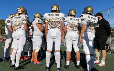 Rookies, Grizzlys i Dracs, els més forts en l’inici de la Copa Catalana Cadet i la Sub-13 de Futbol Flag 