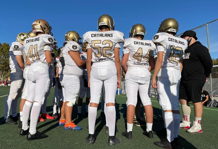 Rookies, Grizzlys i Dracs, els més forts en l’inici de la Copa Catalana Cadet i la Sub-13 de Futbol Flag