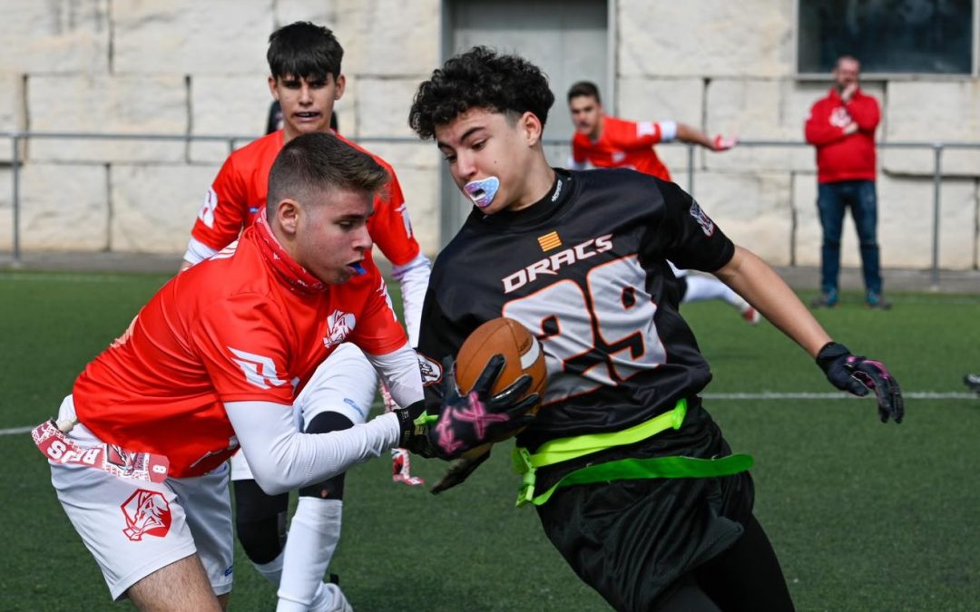 Cloenda de la fase regular de la Lliga Infantil de Futbol Flag
