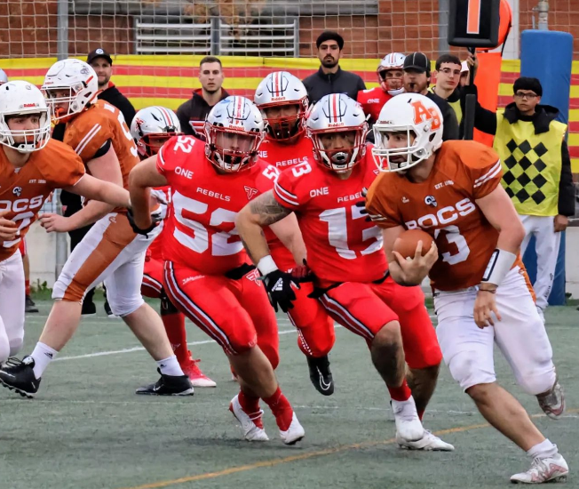 Els Rebels i els Bocs jugaran la gran final de la LCFA i els Reds es proclamen campions de la LCFA Cadet