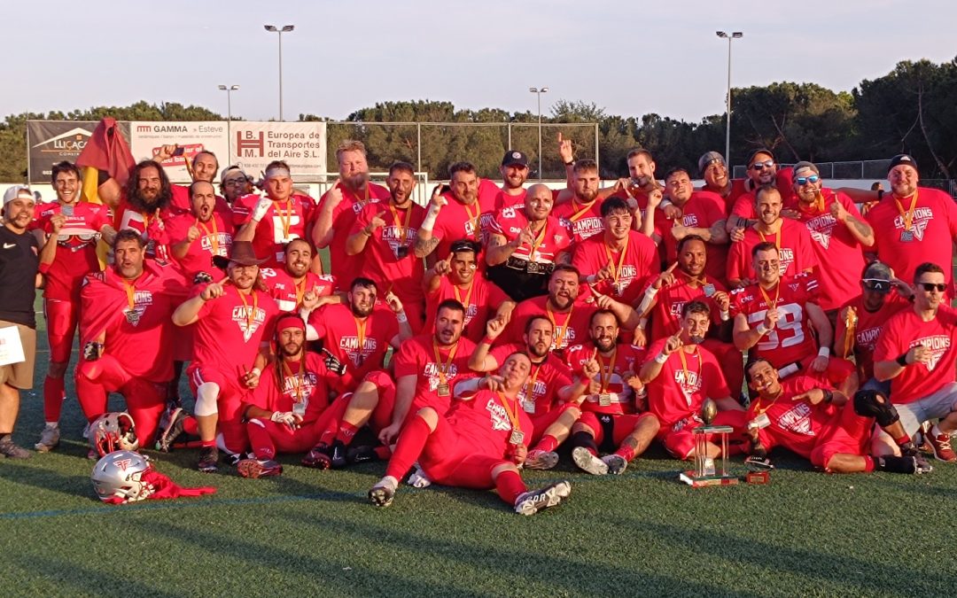 Els Riudoms Rebels, campions de la LCFA per primer cop