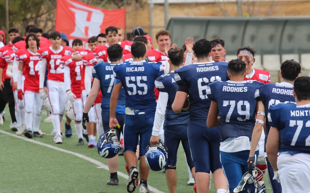 Reds i Rookies protagonitzen la primera semifinal de la LCFA Júnior