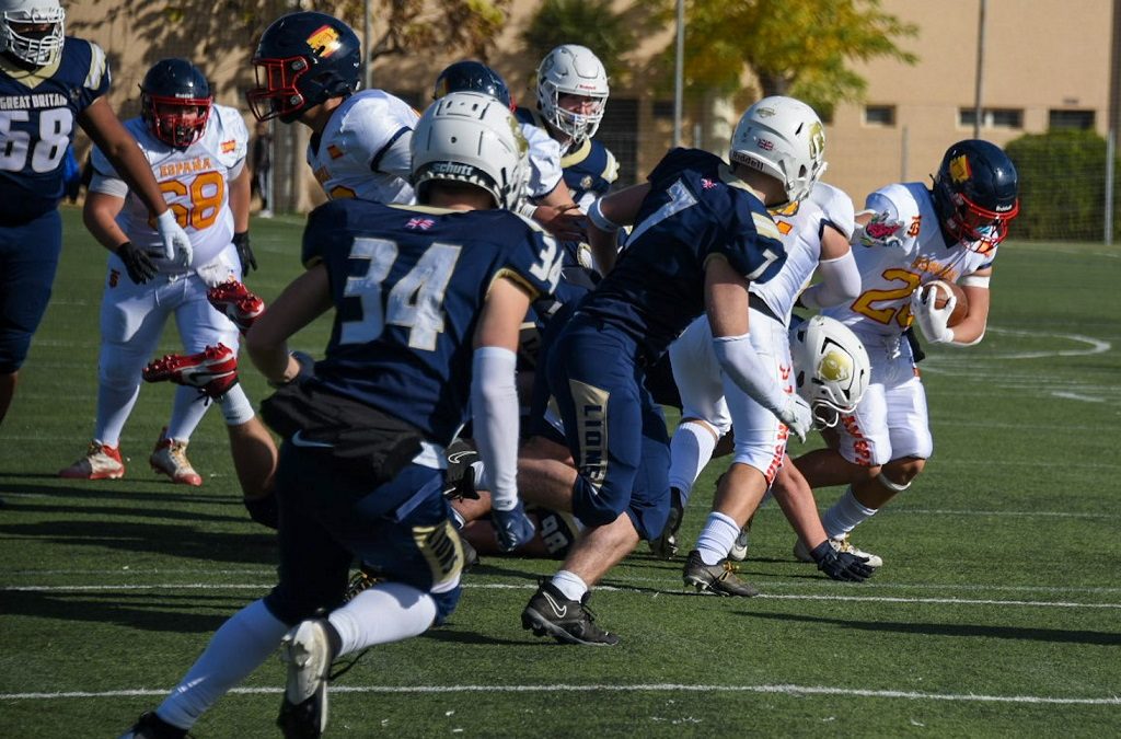La selecció estatal sub-17 cau contra Gran Bretanya (23-32) però ofereix una gran imatge