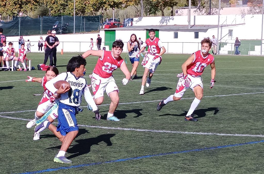 Dracs, Reds i ASB Lynx comencen forts a les Copes Catalanes Infantil i Benjamí de Futbol Flag