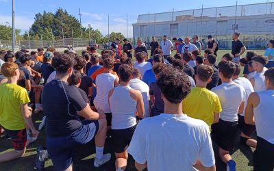 La selecció estatal sub-17, amb una nombrosa presència catalana, s’enfronta a la Gran Bretanya en un amistós a Calatayud
