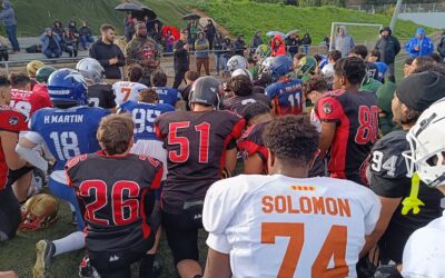 El Clínic FCFA 2025, amb l’exNFL Julius Williams, aplega prop de 200 jugadors i jugadores a Badalona en una gran jornada de formació i esport