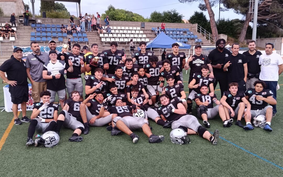 Badalona Dracs, campions de la LCFA Júnior