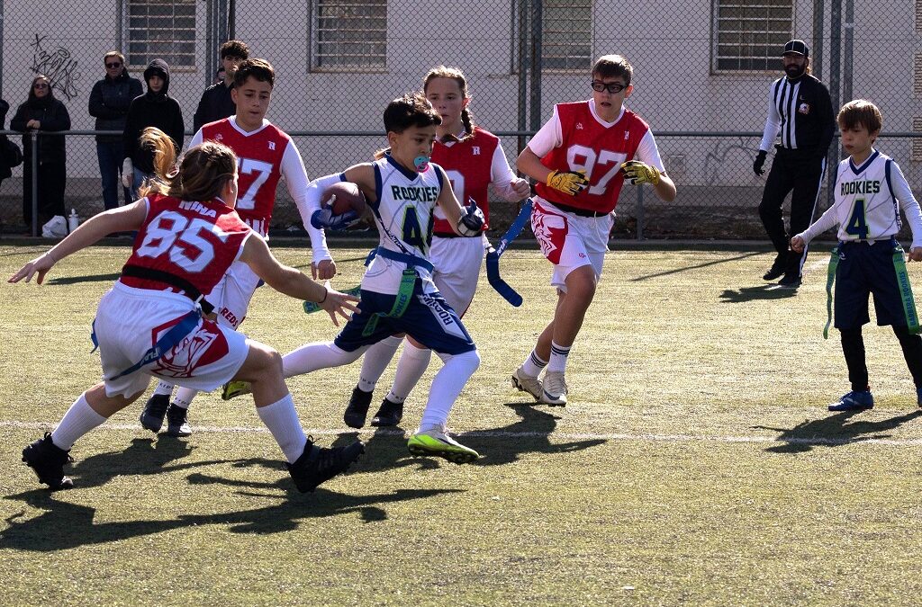 Cap de setmana intens de Futbol Flag i concentració de la Selecció Catalana Cadet a Granollers