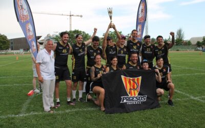 Barcelona Pagesos, campions del Circuit Català Open de Futbol Flag