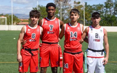 Quatre jugadors catalans, campions d’Europa U17 de Futbol Flag amb la selecció estatal