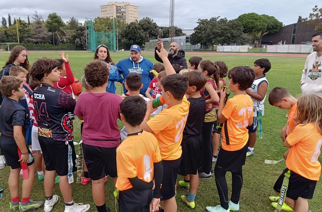 Gran participació als tryouts de les Seleccions Catalanes de Futbol Flag a Granollers