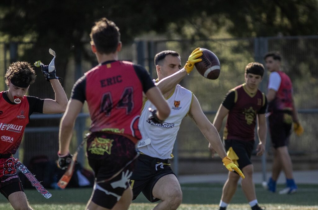 La temporada 2025-2026 alça el vol amb l’estrena de la Lliga Catalana Open de Futbol Flag i la Copa Catalana Cadet