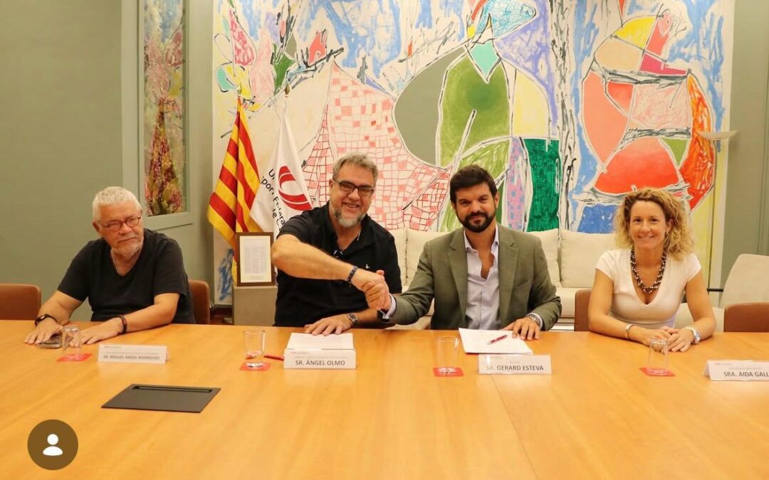La UFEC i la Federació Catalana de Futbol Americà segellen un conveni de col·laboració per oferir serveis als seus clubs